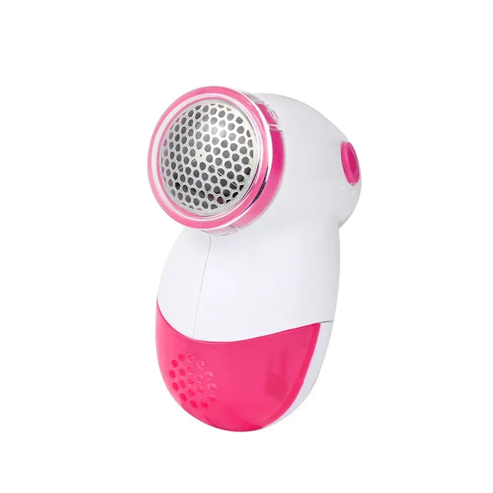 Showlu Smart General electric lint remover fabric shaver with a handheld design and rotating blade for removing lint and fuzz from clothing