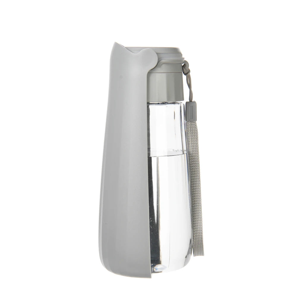 Holapet portable dog water bottle with high capacity and leak-proof pet bowl for convenient pet hydration during trips.