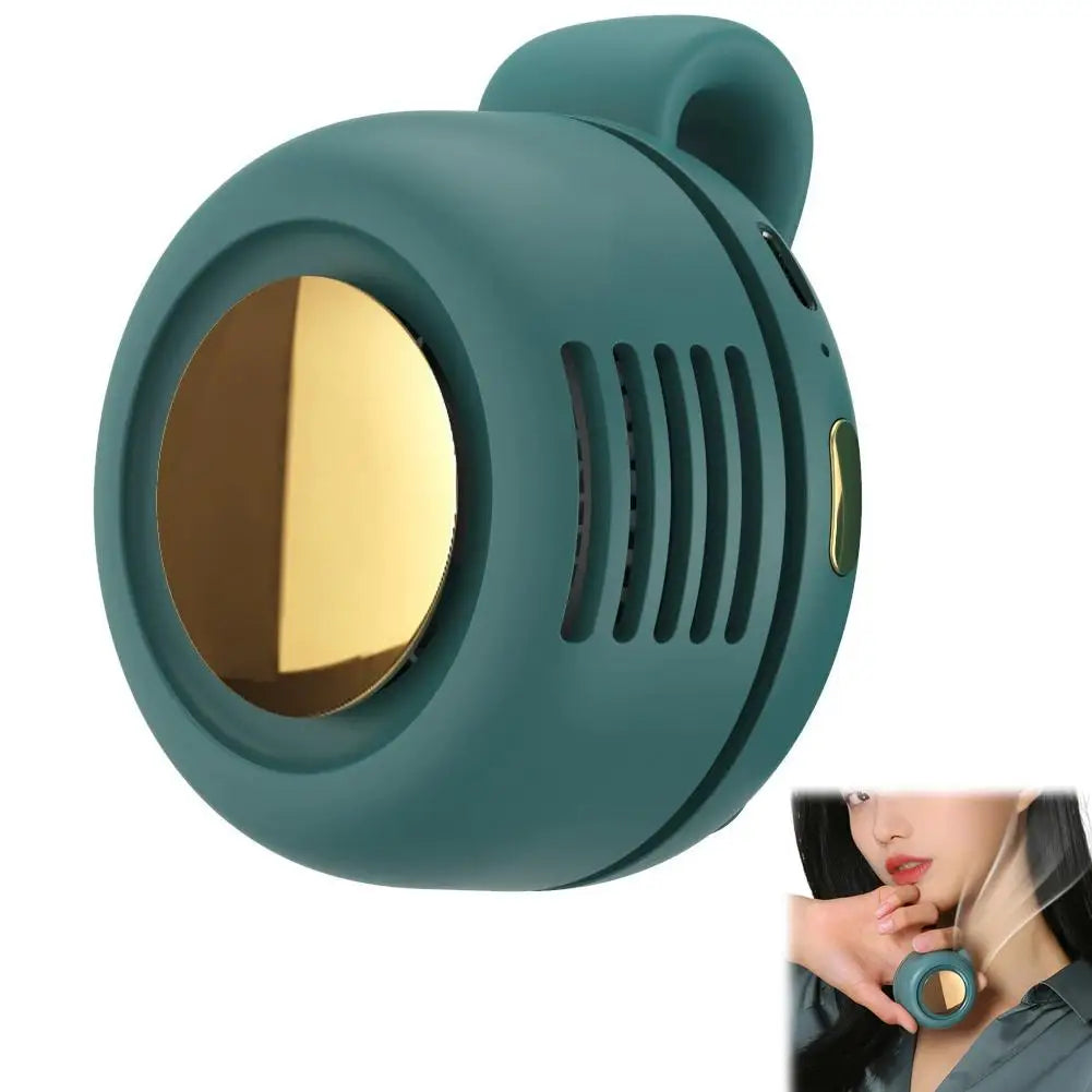 Showlu Smart General portable USB clip fan with 60-blade design, compact and lightweight for personal cooling.