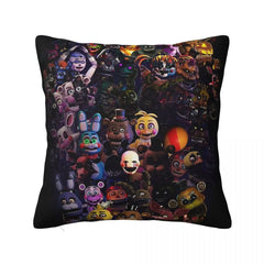 Five N Ights At Freddy's FNAF Square Pillowcase Pillow Cover Cushion Zip Decorative Comfort Throw Pillow For Home Sofa