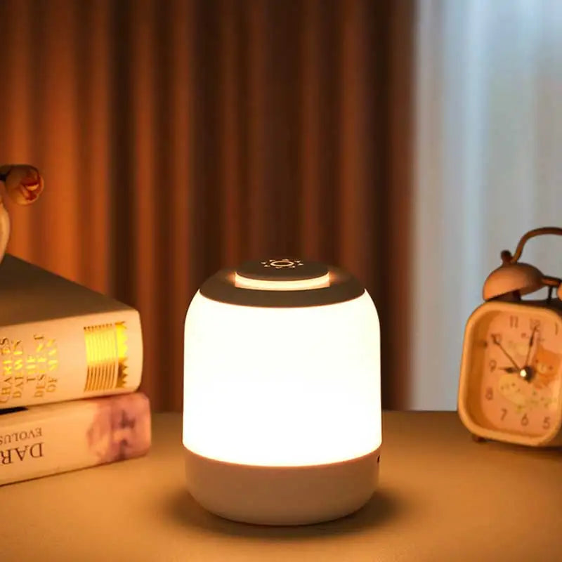 Showlu Smart General LED rechargeable table lamp with sleek design and adjustable brightness on a modern desk.