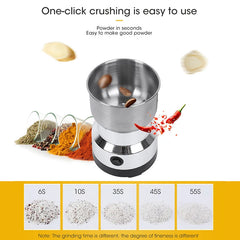 Electric Coffee Spice Grinder 150W Stainless Steel