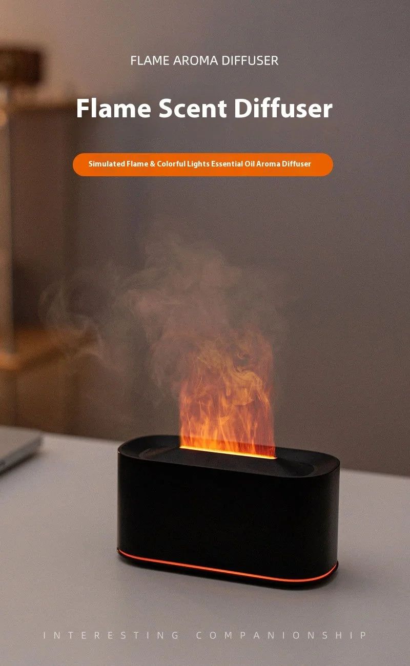 Showlu Smart General HOMEFISH Mini Aroma Humidifier with water tank and aroma diffuser, compact and modern design.