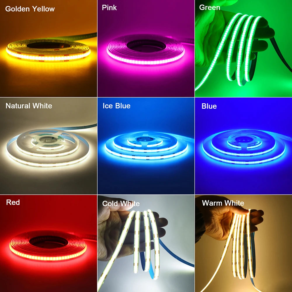 Showlu Smart Motion Sensor LED strip light with 5V USB, featuring a sleek design and motion detection for easy ambient lighting.