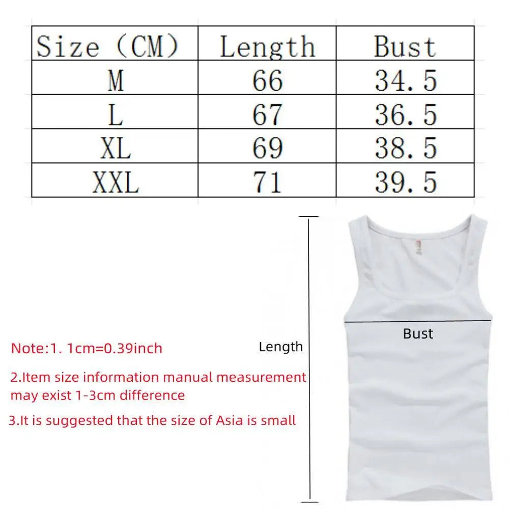Men's sleeveless breathable cotton fitness tank top by Showlu Fashion Store, showing lightweight fabric and athletic fit.