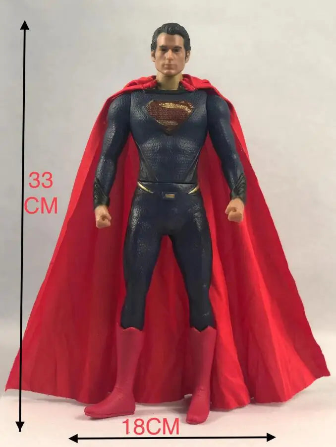 Marvel and DC superhero action figure by SHOWLU, 33cm movable BJD model featuring detailed hero costumes and dynamic poseability.