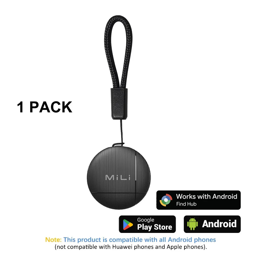 Showlu Smart General Pet GPS Tracker showing device with screen and collar attachment for GPS tracking pets.
