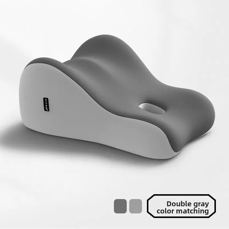 Showlu Memory Foam Intimacy Support Wedge Pillow with washable cover, designed for comfort and positioning support, in neutral fabric.