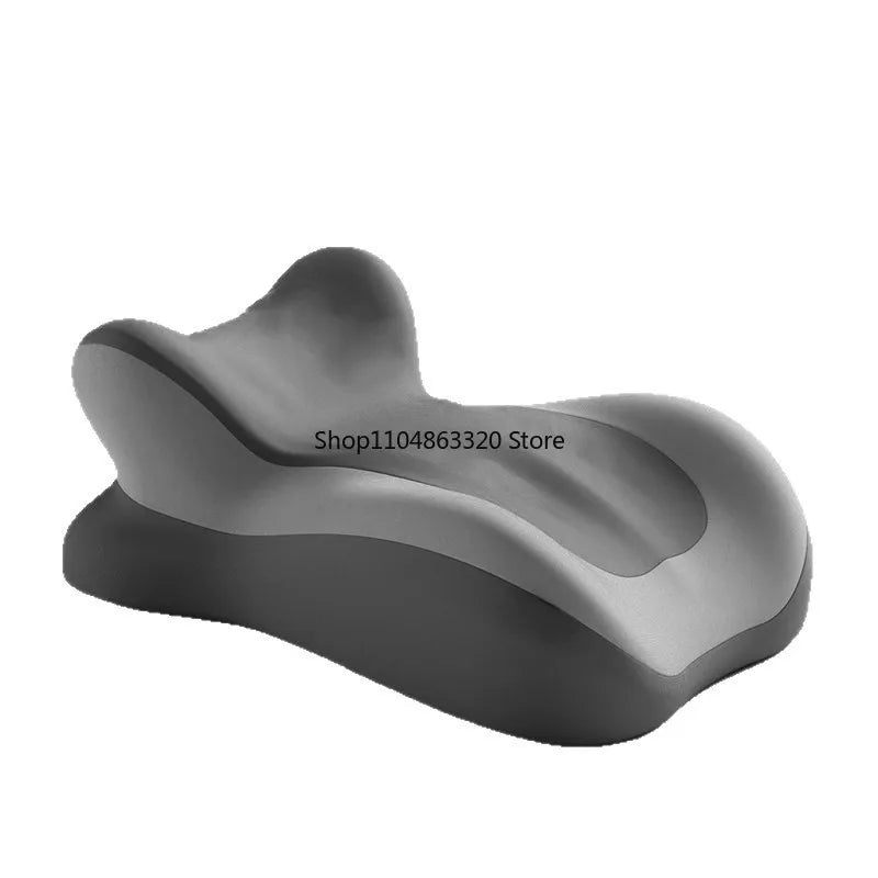 Showlu Memory Foam Pillow, ergonomic wedge for neck and leg support, soft and supportive for comfortable sleep.