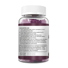 1 bottle black plus Maca gummies plump and lift your buttocks easily improving the appearance of your buttocks health food