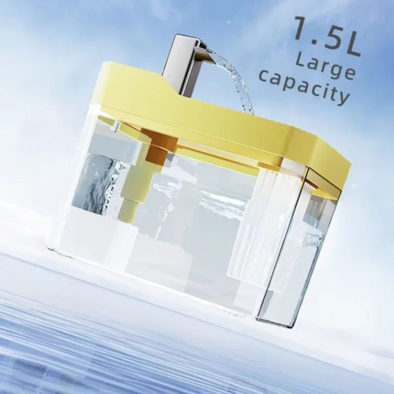 Showlu Smart General Pet Water Fountain Mini, compact and modern design with flowing water for pets.