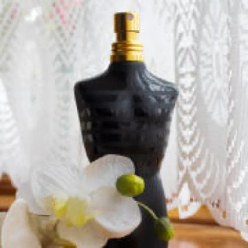 Jean Paul Gaultier Le Male Le Parfum 125ml men's oriental cologne bottle with sleek design and dark packaging.