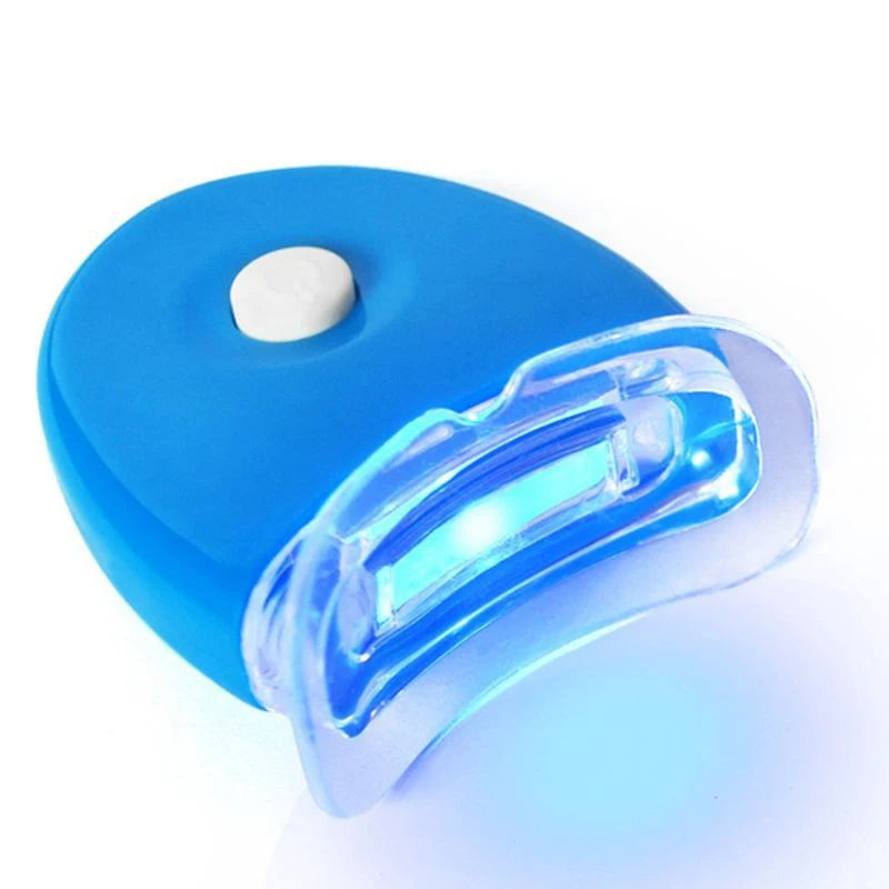 Showlu Smart General Teeth Whitening LED Kit with whitening trays and LED light for professional dental care at home.