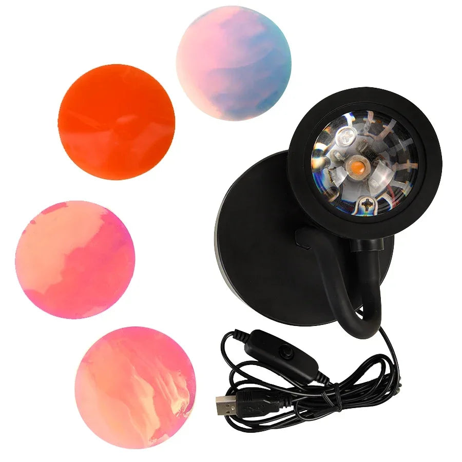 Showlu Smart LED Sunset Rainbow Bar with colorful lighting display, ideal for vibrant home or party decor.