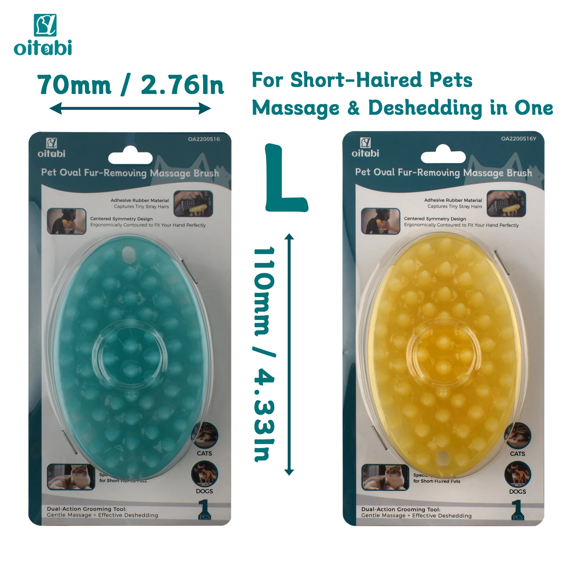 Showlu Smart General pet hair removal brush with ergonomic handle and cleaning base, designed to easily remove fur from pets and furniture.