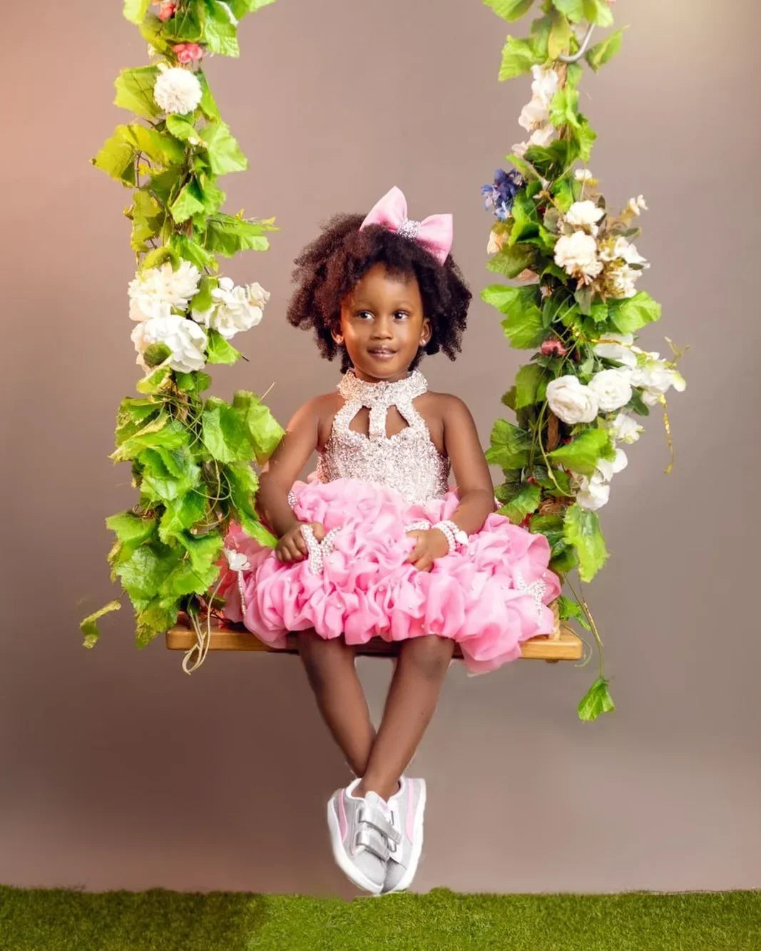 Customized Yellow Flower Girl Dresses For Wedding Cute Baby Layered Simple Kids Birthday Party First Communion Ball Gown