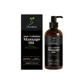 OceAura anti-cellulite massage oil by Showlu Fashion Store, featuring a sleek bottle with golden accents for firming and skin tightening