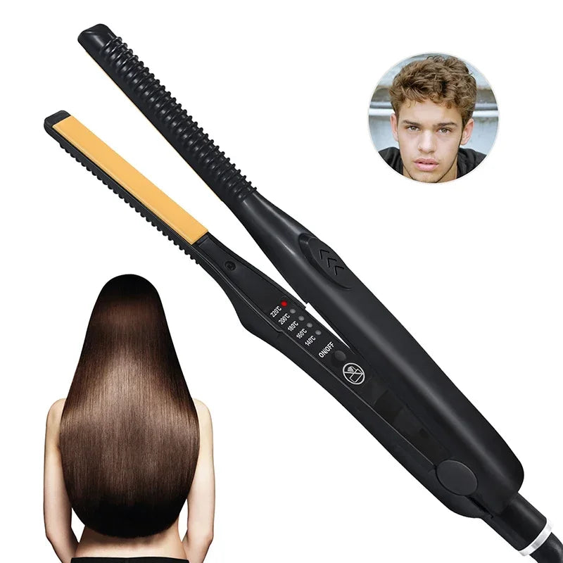 Showlu Smart General Mini Hair Straightener with sleek design and ceramic plates for quick, smooth styling.