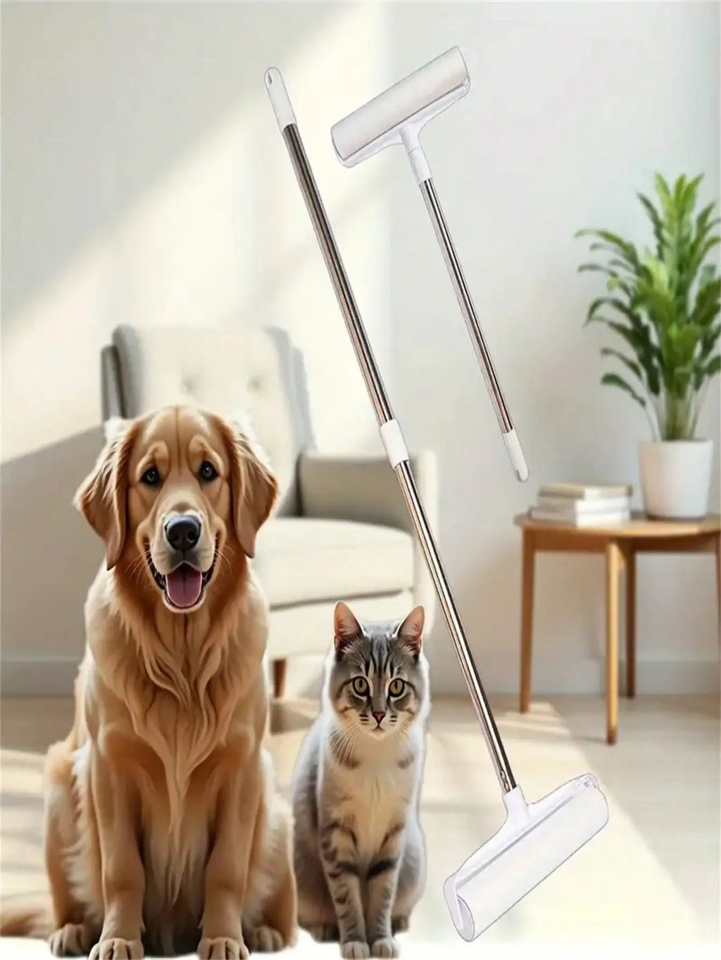 Showlu Smart General mini carpet cleaner brush with ergonomic handle and cleaning bristles for quick spot cleaning on carpets.