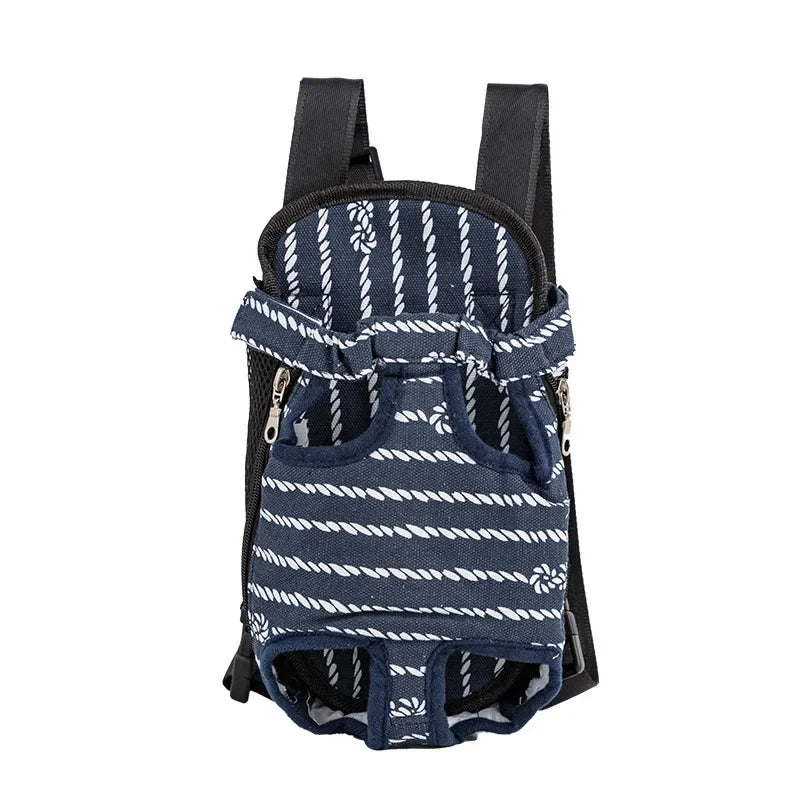 Showlu adjustable mesh pet carrier backpack with breathable design for cats and small dogs, ideal for comfortable travel.