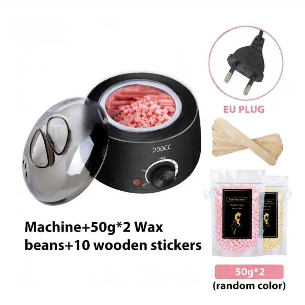 Showlu Smart General Hair Wax Stick Pro with sleek black packaging and the wax stick inside, designed for styling and hold.