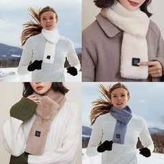 Electric Heated Neck Scarf USB