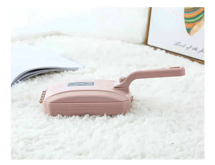 Showlu Smart General Mini Carpet Spot Cleaner cleaning a small stain on a carpet with its compact design and handheld functionality.