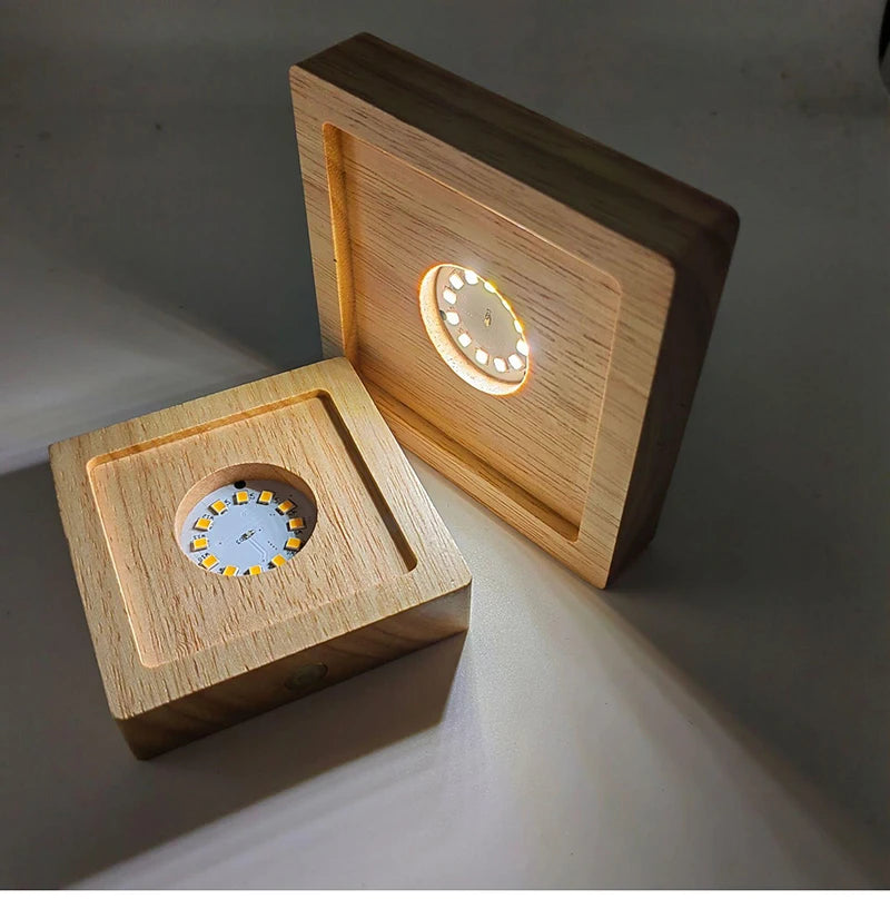 Showlu Smart LED Smart Ambient Orb glowing with colorful light, showcasing its modern design and vibrant illumination.