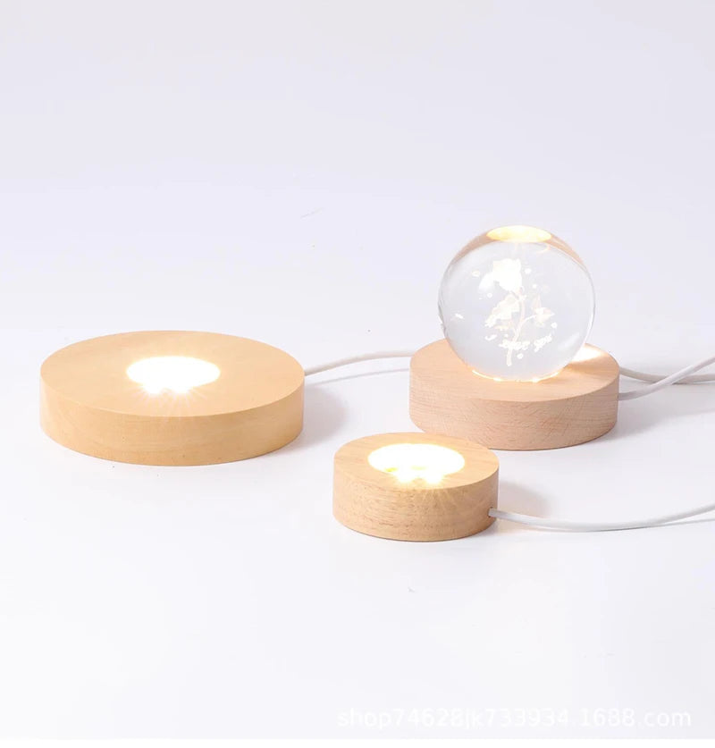 Showlu Smart General LED Smart Ambient Orb emitting colorful, soft light for modern home or office decor and ambient lighting.