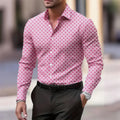 Men's summer retro plaid casual short sleeve Hawaiian shirt in 10 colors, stylish and comfortable, by Showlu Fashion Store.