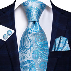 Hi-Tie Green Mint Solid Silk Wedding Tie For Men Handky Cufflink Gift Mens Necktie Fashion Designer Business Party Dropshiping SHOWLU FASHION STORE