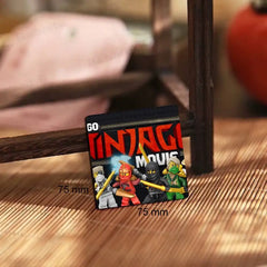 Cartoon N-NinjagoS Refrigerator Magnets Personalized Photo Fridge Magnets For Kitchen Whiteboard Home Decoration Office Gift