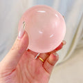 Transparent squishy maltose stress ball from Showlu Fashion Store, slow-rise sensory ball for hand exercises and stress relief.
