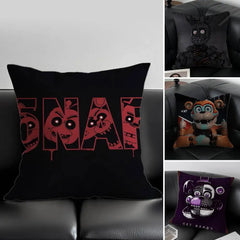 F-Five-Nights-At-Freddys F-Fnaf Anime Pillow Case Skin-Friendly And Comfortable Fabric Pillowcase Lnvisible Lilky Zipper