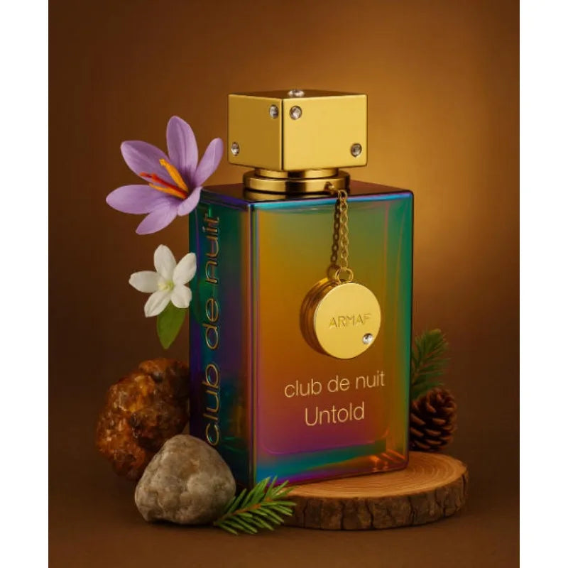 Long-lasting Sellion Woody Intense Eau De Parfum for unisex, 105ml, featuring woody, floral, and spicy notes in a sleek glass bottle.