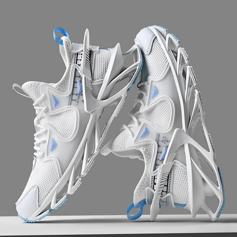 Men's Showlu Fashion Store sneakers with breathable design, casual and running shoes, featuring stylish loafers and trainer details.