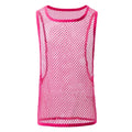 Men's sleeveless mesh bodybuilding tank top from Showlu Fashion Store, designed for fitness and gym workouts.