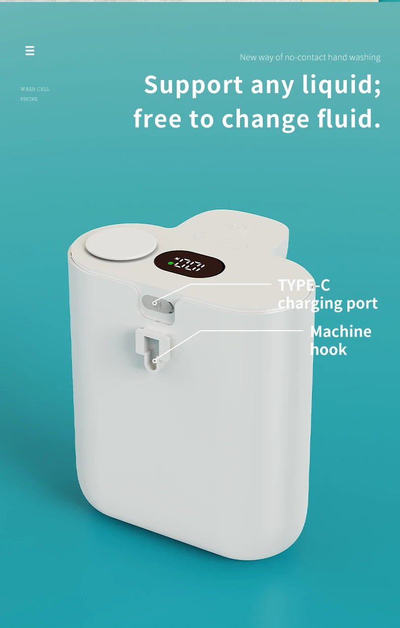 Showlu Smart General automatic soap dispenser with sleek design and touchless operation for convenient hand hygiene.