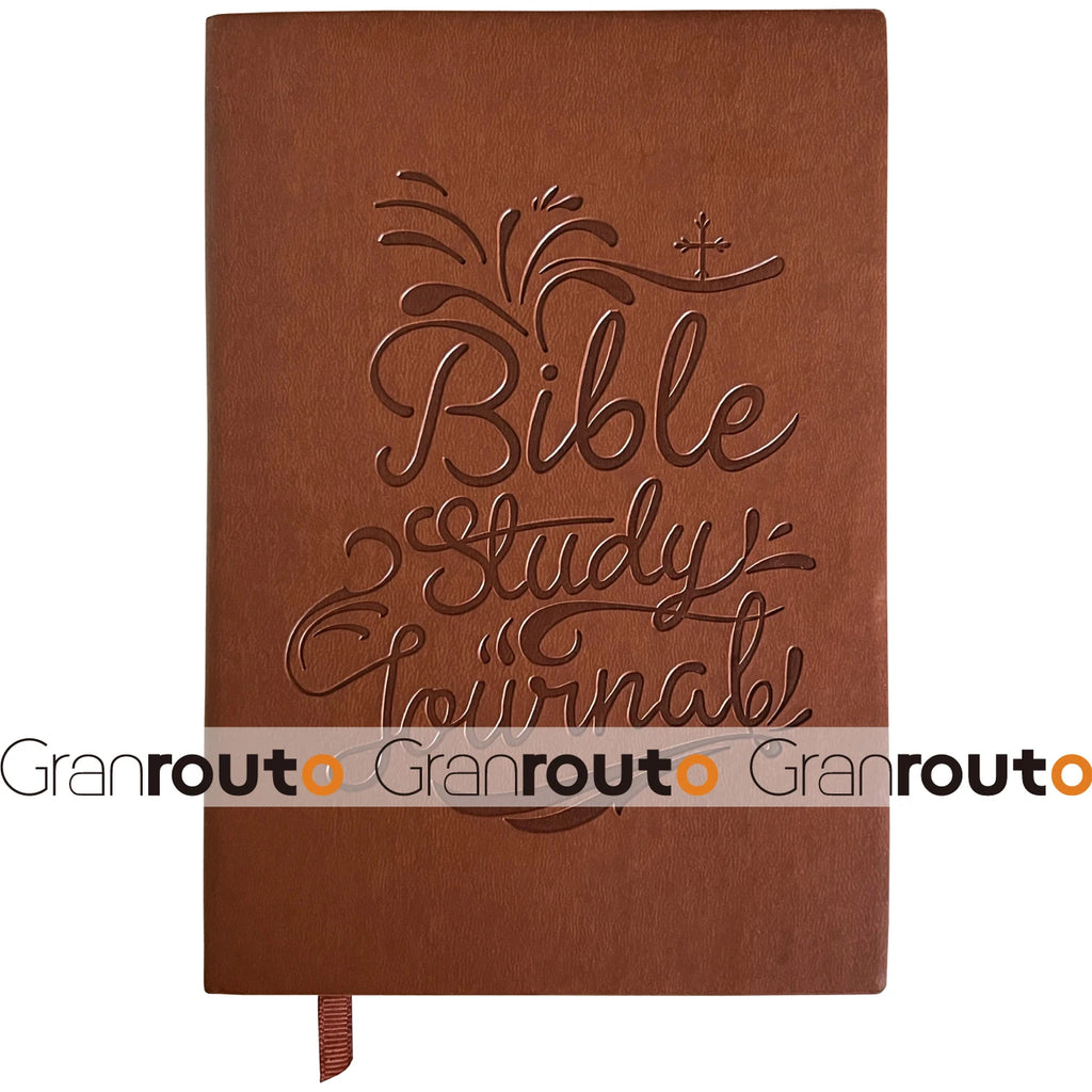 Showlu Fashion S.O.A.P. Bible Study Journal with prayer and devotional pages, featuring a sleek cover design.