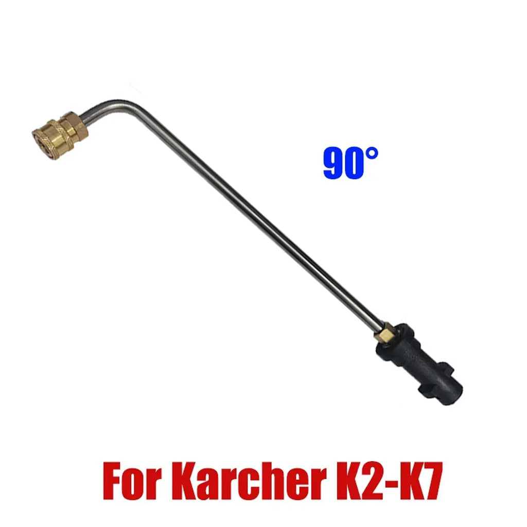 Undercarriage cleaning wand from Showlu Fashion Store showing a flexible brush attachment for vehicle undercarriage cleaning