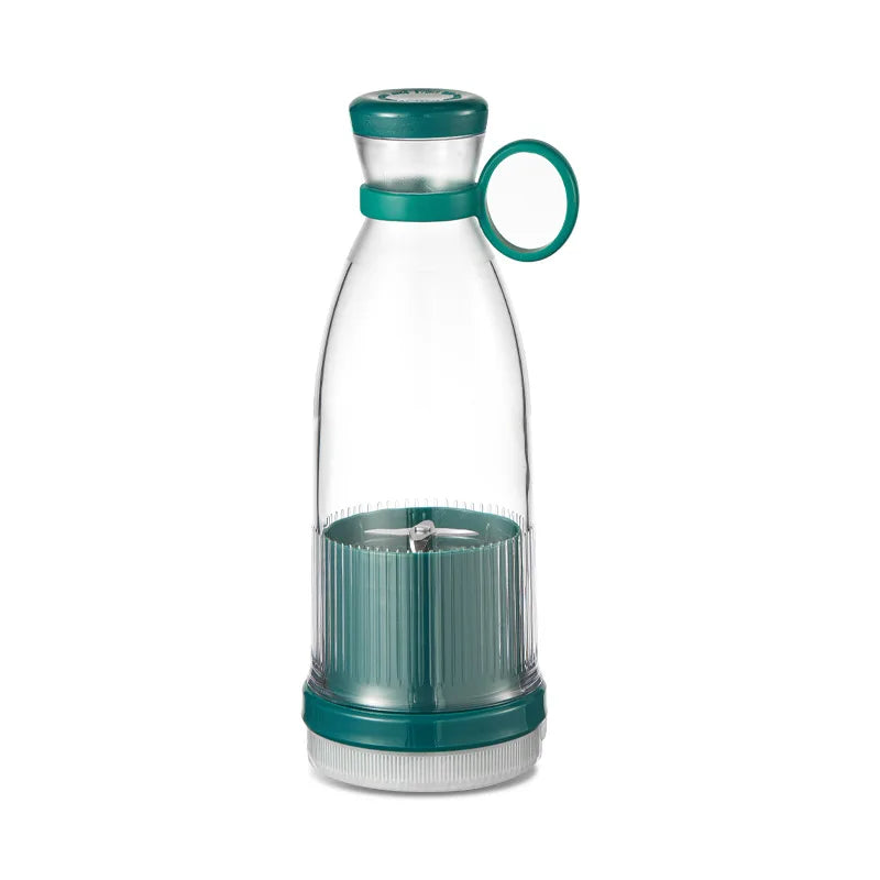Showlu portable electric juicer cup with 6-blade USB rechargeable blender, compact design for on-the-go blending.