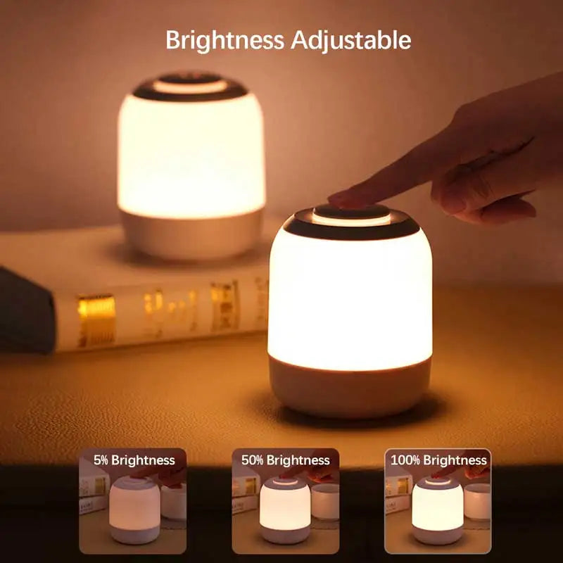 Showlu Smart General LED rechargeable table lamp with adjustable brightness and sleek modern design.