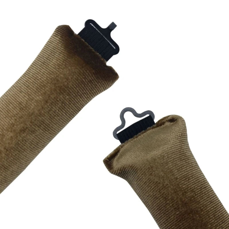 Showlu Smart General heatless curling rod for creating natural curls without heat, shown coiled around hair in the image.