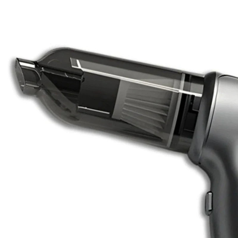 Showlu portable car vacuum and air blower with brushless motor for efficient cleaning of vehicle interiors and surfaces.