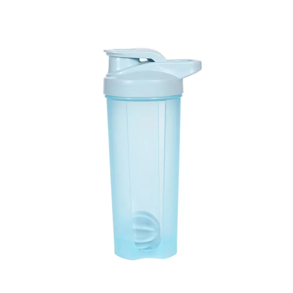 Showlu Fashion Store FEB.WIND protein shaker bottle with 3-layer large capacity mixing cup, designed for smooth beverage blending.