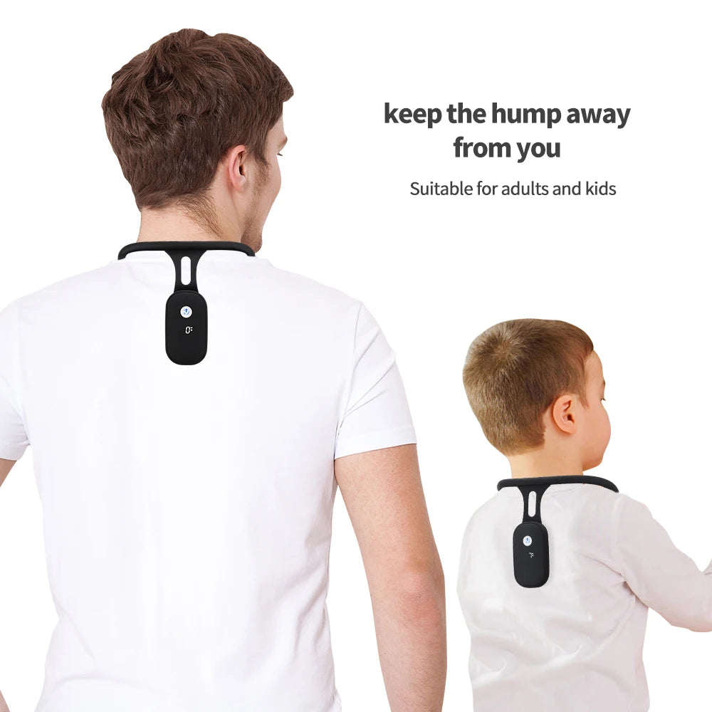Showlu Smart Posture Corrector with silicone vibration reminder, designed for all ages to improve posture and spinal alignment.