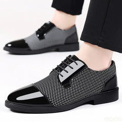 Men's Height Increasing Pointed Trendy Fashion versatile Men's Shoes Spring Autumn Formal Casual Breathable comfort Black shoes