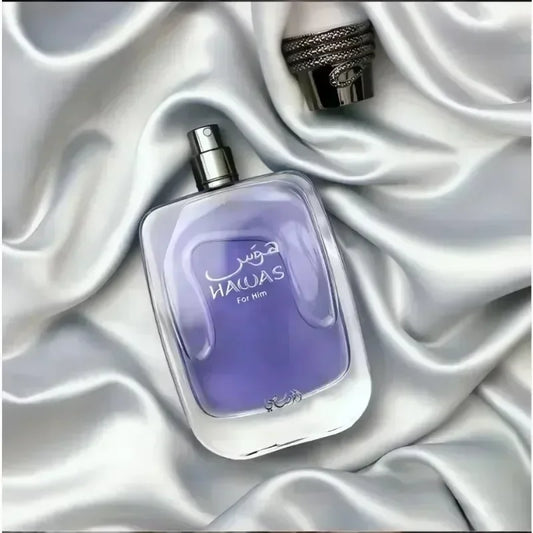 HAWAS for Him Eau De Parfum By Rasasi ORIGINAL | New Sealed 100ml 3.4OZ  Perfumes Importados Original Feminino