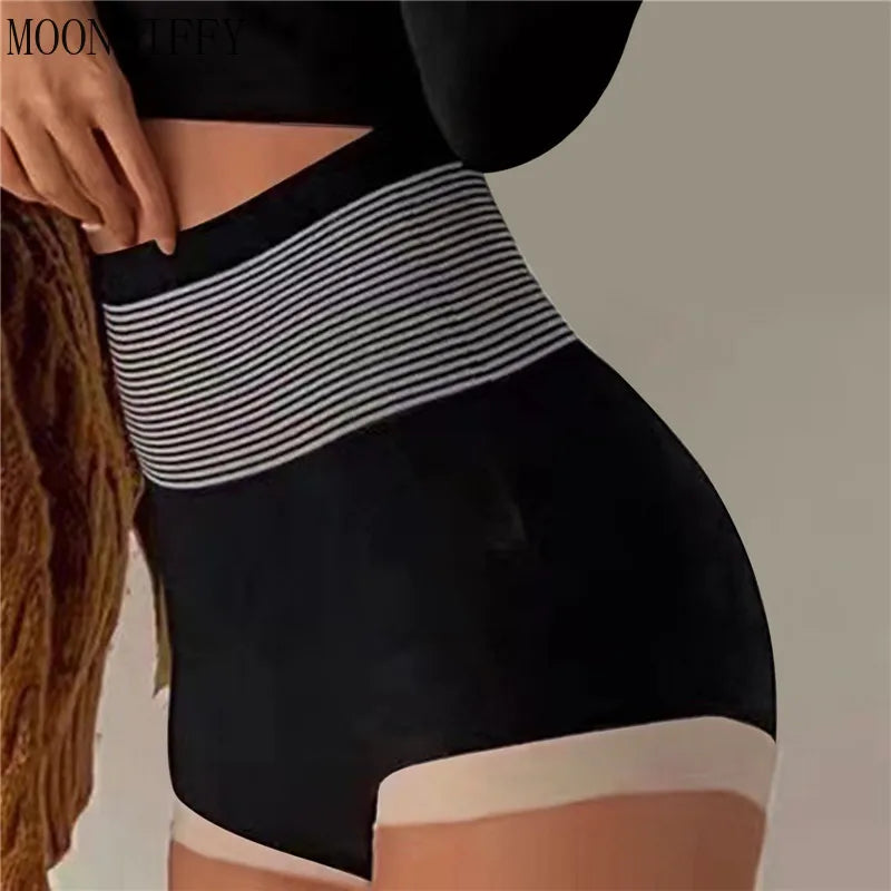 Women’s high waist shaping panties by Showlu Fashion, breathable body shaper with seamless design for tummy control and butt lifting.