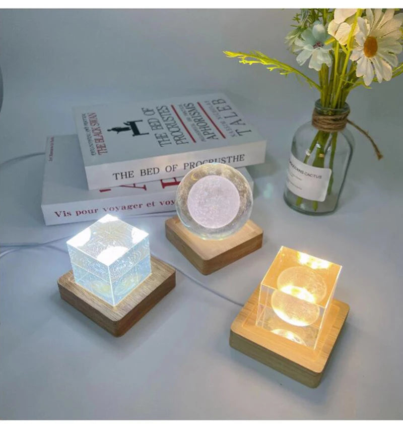 Showlu Smart General LED Smart Ambient Orb emitting colorful, soft light in a modern living space, showcasing its ambient lighting feature.